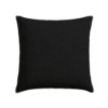 Outdura® Canvas Black Outdoor Pillow - Custom Patio Pillows - Toss Pillows