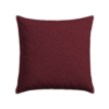 Outdura® Canvas Burgundy Outdoor Pillow - Custom Patio Pillows - Toss Pillows