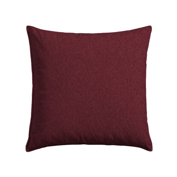 Outdura® Canvas Burgundy Outdoor Pillow - Custom Patio Pillows - Toss Pillows