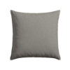 Outdura® Canvas Cadet Gray Outdoor Pillow - Custom Patio Pillows - Toss Pillows