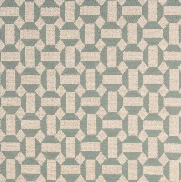 Sunbrella Assemble Mist outdoor fabric for patio furniture cushions and outdoor pillows