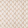 Sunbrella Etched Angles Cognac outdoor fabric for patio furniture cushions and outdoor pillows