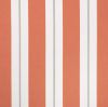 Sunbrella Relate Persimmon outdoor fabric for patio furniture cushions and outdoor pillows