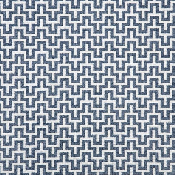 Sunbrella Underline Denim outdoor fabric for patio furniture cushions and outdoor pillows