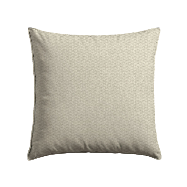 Outdura® Canvas Ivory Outdoor Pillow - Custom Patio Pillows - Toss Pillows