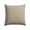 Outdura® Canvas Khaki Outdoor Pillow - Custom Patio Pillows - Toss Pillows