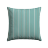 Outdura® Pathway Aqua Outdoor Pillow - Custom Patio Pillows - Toss Pillows