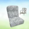 Sunbrella Calm Laurel Hanamint Replacement Cushions Club Chair | Estate Back