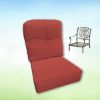Sunbrella Canvas Henna Hanamint Replacement Cushions Club Chair | Estate Back