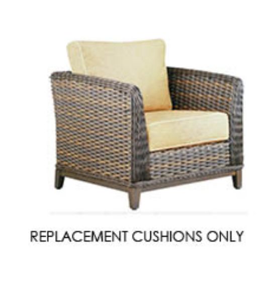 Picture of Catalina Lounge Chair | Patio Renaissance Replacement Cushions | Sunbrella® Fabrics