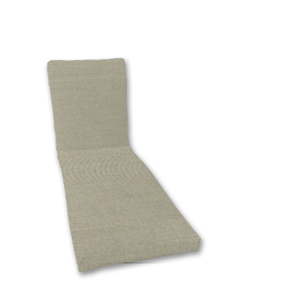 Universal Chaise Cushions in Sunbrella Play Sage - Economy Replacement Cushions