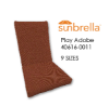 Sunbrella Astoria Sunset Universal Patio Chair Cushion With Ties