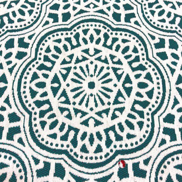 Gwyneth Teal Revolution Outdoor Fabric – Custom Outdoor Cushions & Pillows