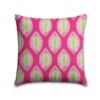 Premier Prints Hayden Jazz Pink Outdoor Pillow | Custom Patio Pillows