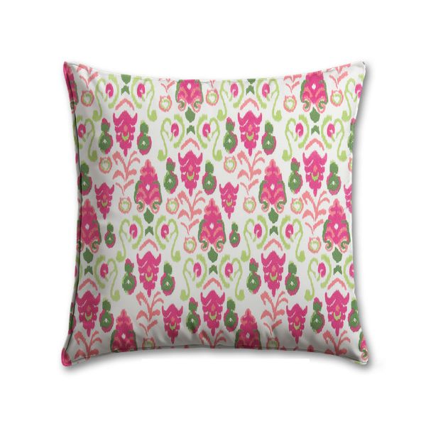 Premier Prints Neda Jazz Pink Outdoor Pillow | Custom Patio Pillows