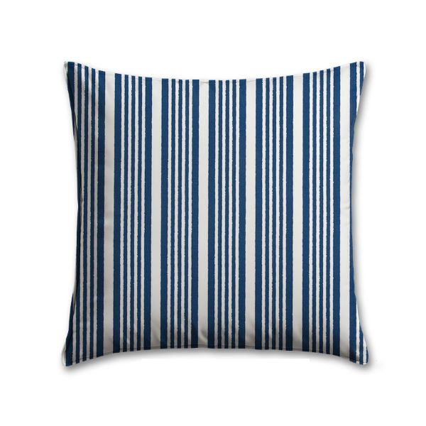 Premier Prints Bodie Courtyard Navy Outdoor Pillow | Custom Patio Pillows