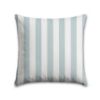 Premier Prints Stripe Belmont Blue Outdoor Pillow | Custom Patio Pillows