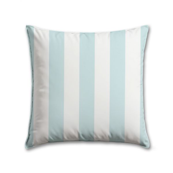 Premier Prints Vertical Arctic Blue Outdoor Pillow | Custom Patio Pillows