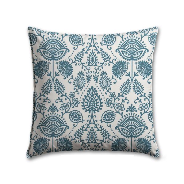 Premier Prints Silas Deep River Outdoor Pillow | Custom Patio Pillows