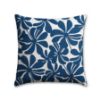 Premier Prints Twirley Courtyard Navy Outdoor Pillow | Custom Patio Pillows