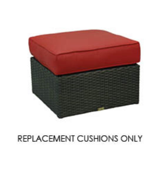 Patio Renaissance Del Mar Ottoman Replacement Cushion