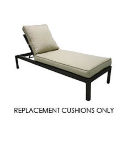 Patio Renaissance Del Mar Chaise Lounge Replacement Cushions