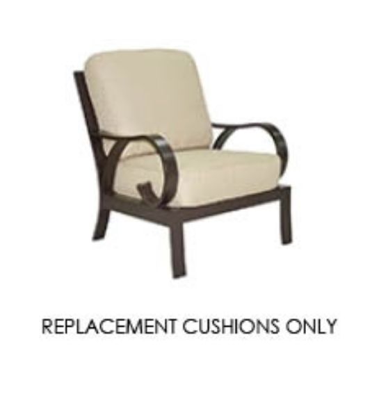 Patio Renaissance Key Largo Club Chair Replacement Cushions