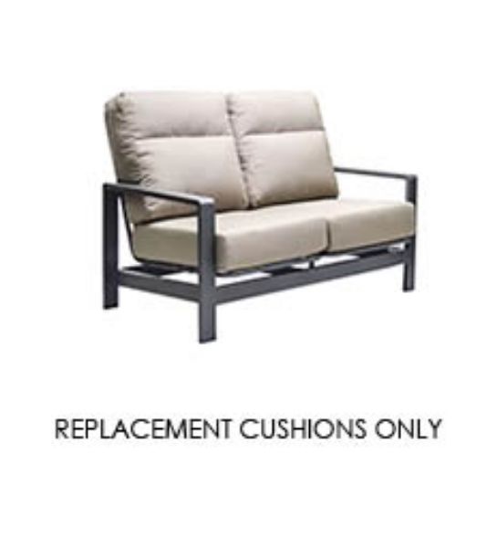Patio Renaissance Covina Loveseat Replacement Cushions