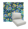 Cadelle Baltic by Richloom Solarium Deep Seating Patio Chair Cushions