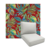 Crestwood Multi by Richloom Solarium Deep Seating Patio Chair Cushions