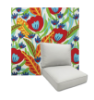 Fournette Multi by Richloom Solarium Deep Seating Patio Chair Cushions
