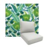 Fournette Palm by Richloom Solarium Deep Seating Patio Chair Cushions