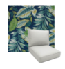Goldcoast Capris by Richloom Solarium Deep Seating Patio Chair Cushions