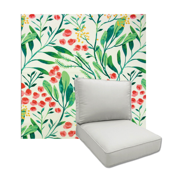 Gould Multi by Richloom Solarium Deep Seating Patio Chair Cushions