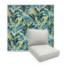 Soma Palm by Richloom Solarium Deep Seating Patio Chair Cushions