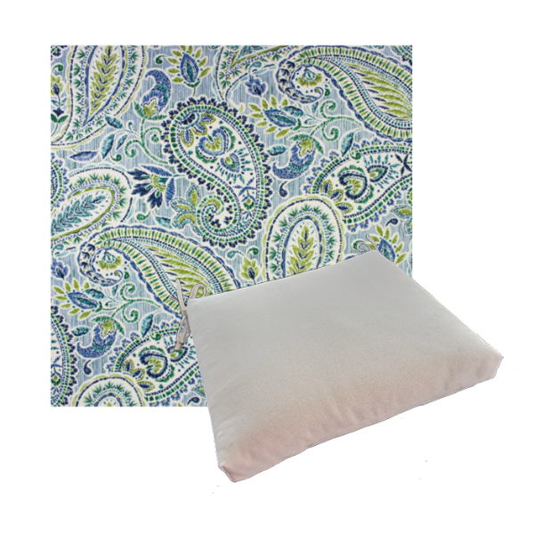 Outdoor Dining Chair Cushion Universal Sizes - Richloom Solarium Arctic Capris