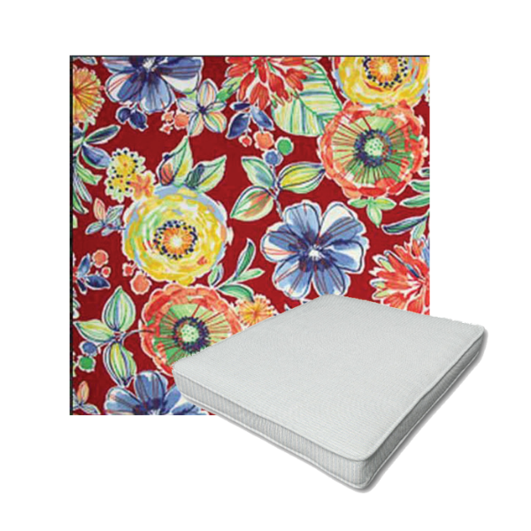 Richloom Solarium Colsen Berry Boxed Patio Dining Chair Seat Cushions – Custom Outdoor Comfort