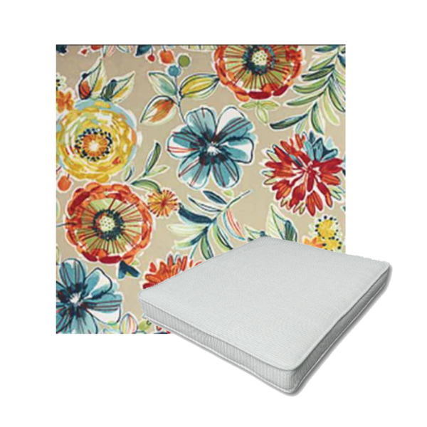 Richloom Solarium Colsen Sonoma Boxed Patio Dining Chair Seat Cushions – Custom Outdoor Comfort