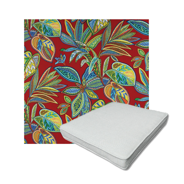 Richloom Solarium Crestwood Multi Boxed Patio Dining Chair Seat Cushions – Custom Outdoor Comfort