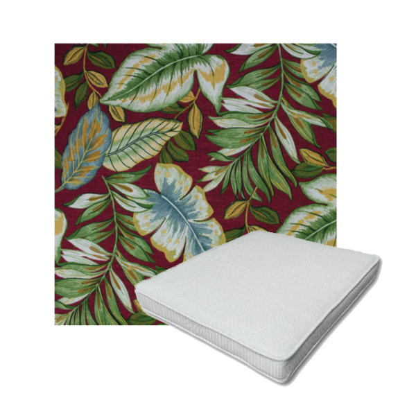 Richloom Solarium Goldcoast Berry Boxed Patio Dining Chair Seat Cushions – Custom Outdoor Comfort