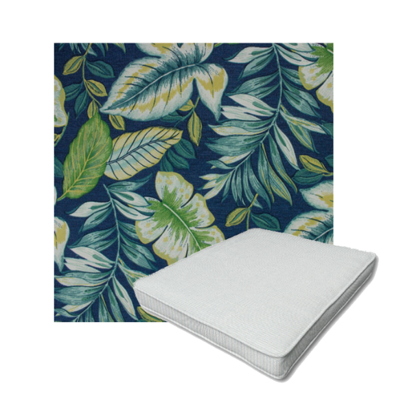 Richloom Solarium Goldcoast Capris Boxed Patio Dining Chair Seat Cushions – Custom Outdoor Comfort