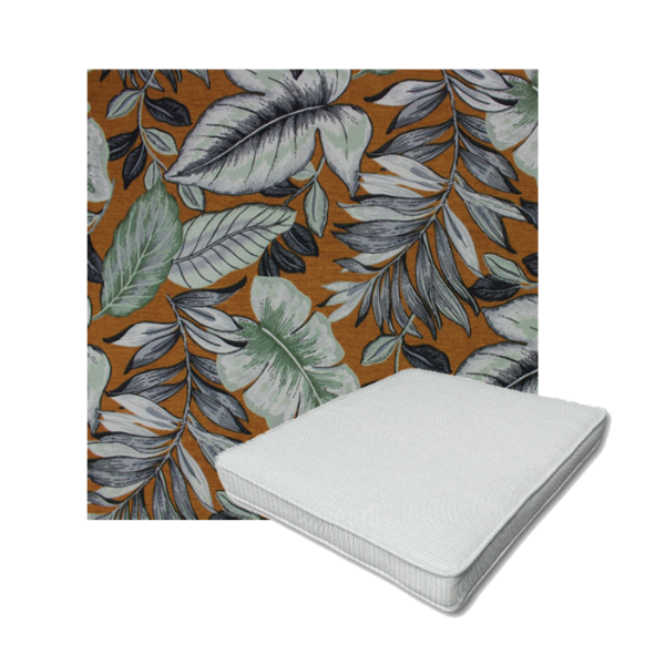 Richloom Solarium Goldcoast Twilight Boxed Patio Dining Chair Seat Cushions – Custom Outdoor Comfort