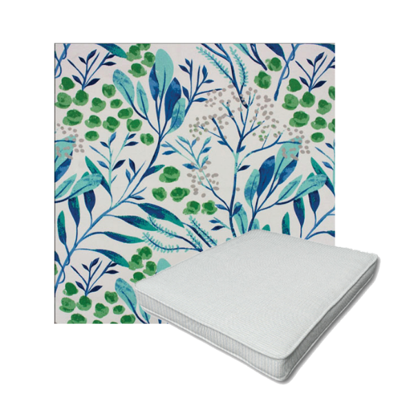 Richloom Solarium Gould Capris Boxed Patio Dining Chair Seat Cushions – Custom Outdoor Comfort