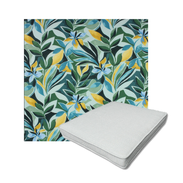 Richloom Solarium Soma Palm Boxed Patio Dining Chair Seat Cushions – Custom Outdoor Comfort