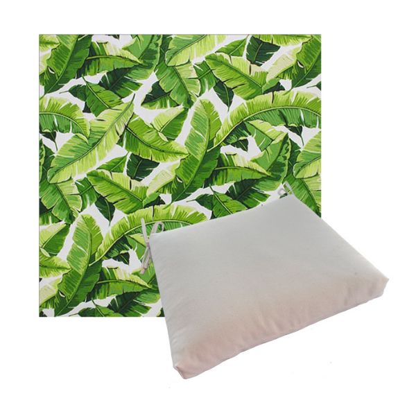 Outdoor Dining Chair Cushion Universal Sizes - Richloom Solarium Balmoral Palm