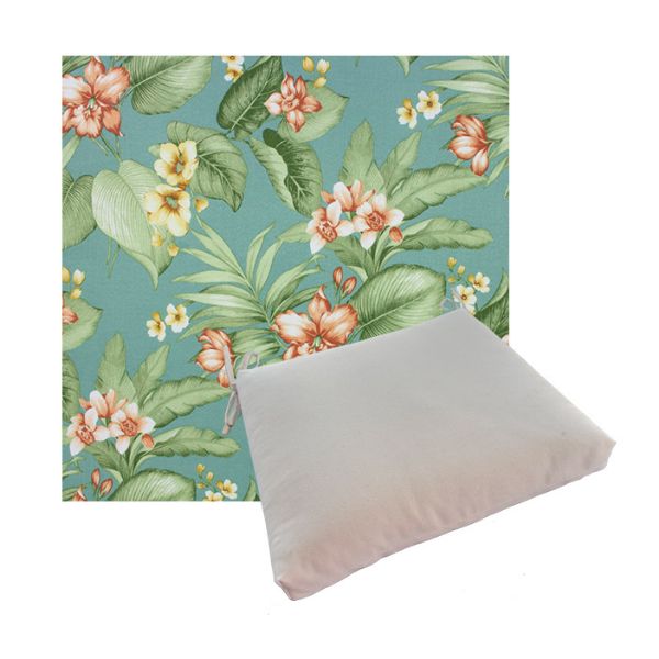 Outdoor Dining Chair Cushion Universal Sizes - Richloom Solarium Davilla Seaspray