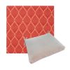 Outdoor Dining Chair Cushion Universal Sizes - Richloom Solarium Fenbrook Coral