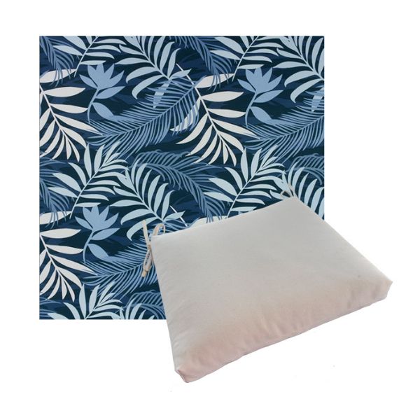 Outdoor Dining Chair Cushion Universal Sizes - Richloom Solarium Mayland Baltic