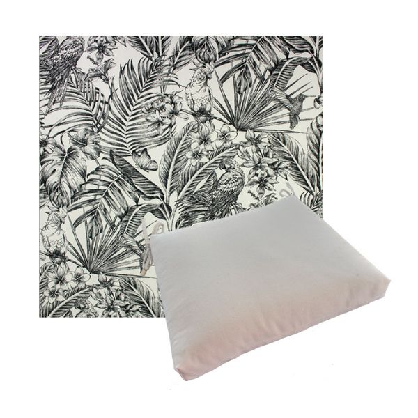 Outdoor Dining Chair Cushion Universal Sizes - Richloom Solarium Wilshire Ebony