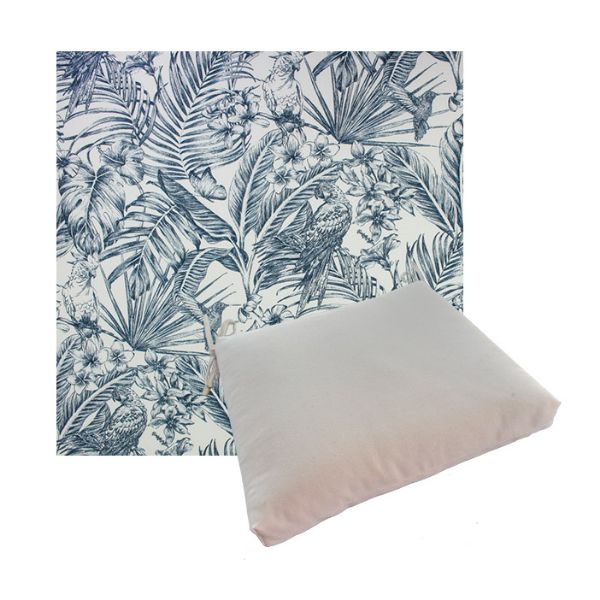 Outdoor Dining Chair Cushion Universal Sizes - Richloom Solarium Wilshire Indigo